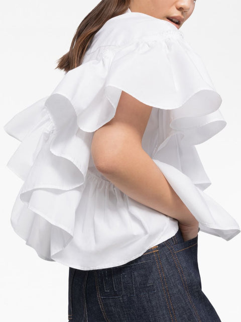 Az Factory With Lutz Huelle AZ FACTORY WITH LUTZ HUELLE Shirts White