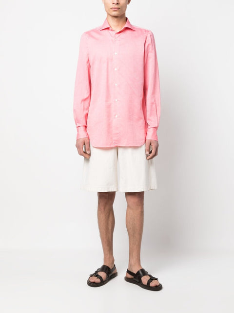 Finamore 1925 Napoli FINAMORE 1925 NAPOLI Shirts Red