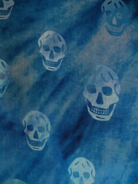 Alexander Mcqueen Alexander McQueen Scarfs Blue