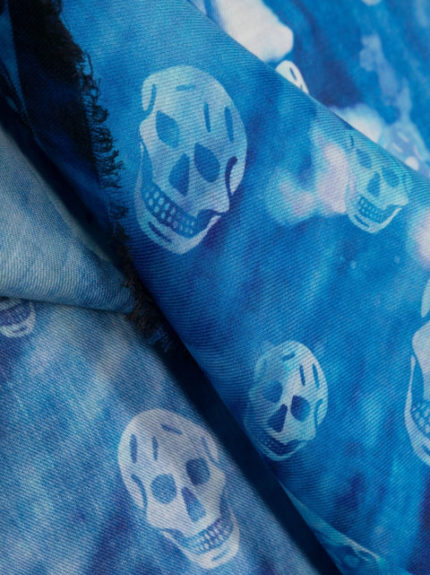 Alexander Mcqueen Alexander McQueen Scarfs Blue