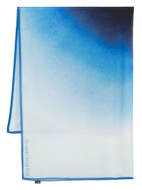 Alexander Mcqueen Alexander McQueen Scarfs White