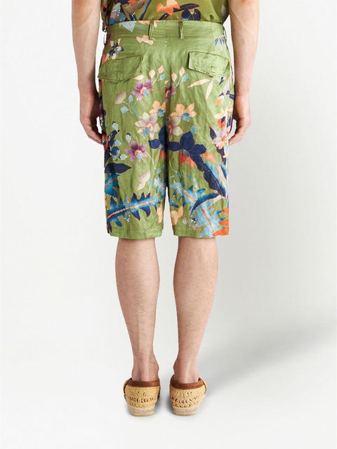 Etro Etro Shorts Green