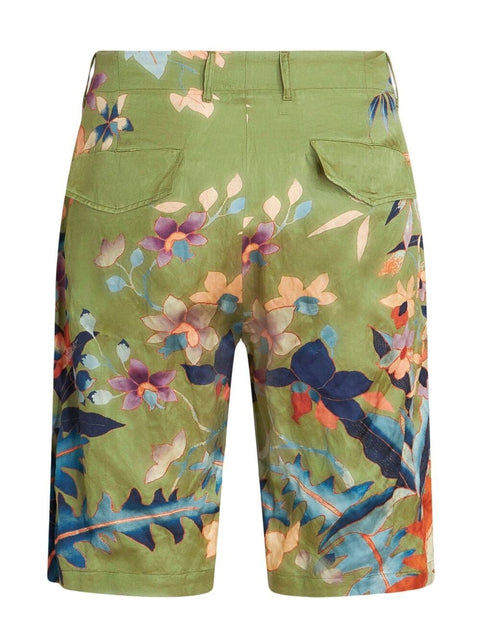 Etro Etro Shorts Green