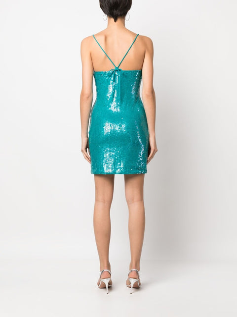 Parosh Parosh Dresses Clear Blue
