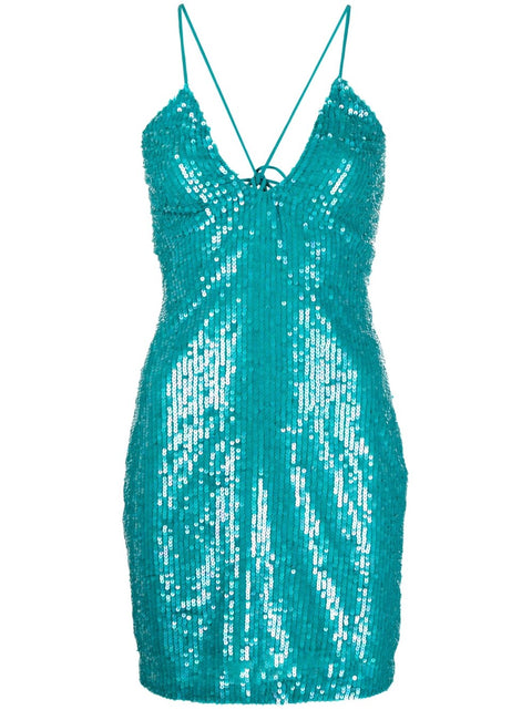 Parosh Parosh Dresses Clear Blue