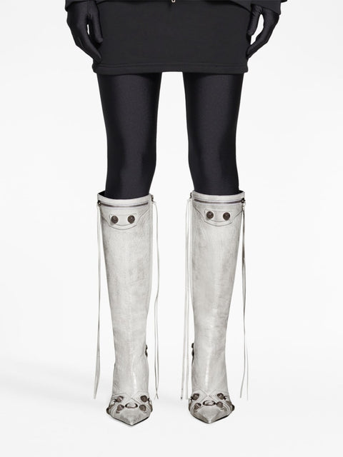 Balenciaga Balenciaga cagole leather boots