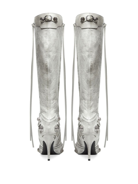 Balenciaga Balenciaga cagole leather boots