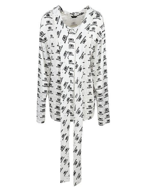 Balenciaga Balenciaga printed blouse