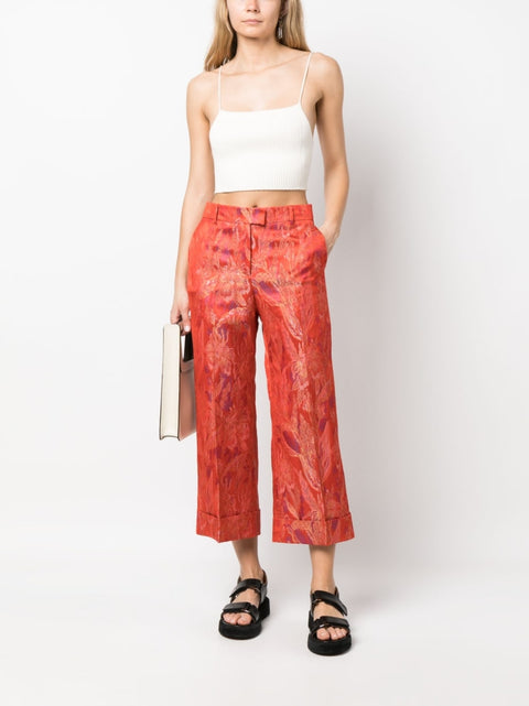 Alberto Biani Alberto Biani Trousers Red