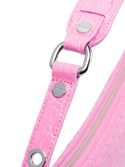 By Far By Far Gib embossed crocodile-effect shoulder bag