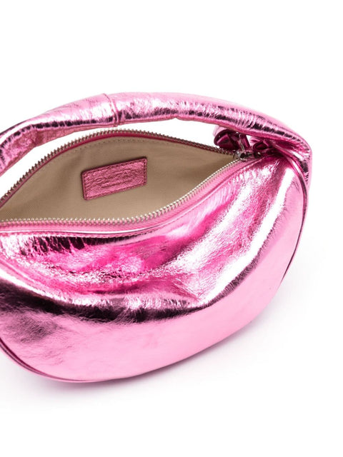 By Far By Far Metallic leather shoulder bag