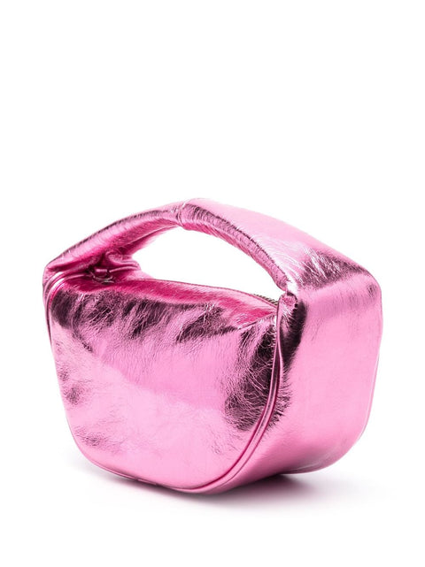 By Far By Far Metallic leather shoulder bag