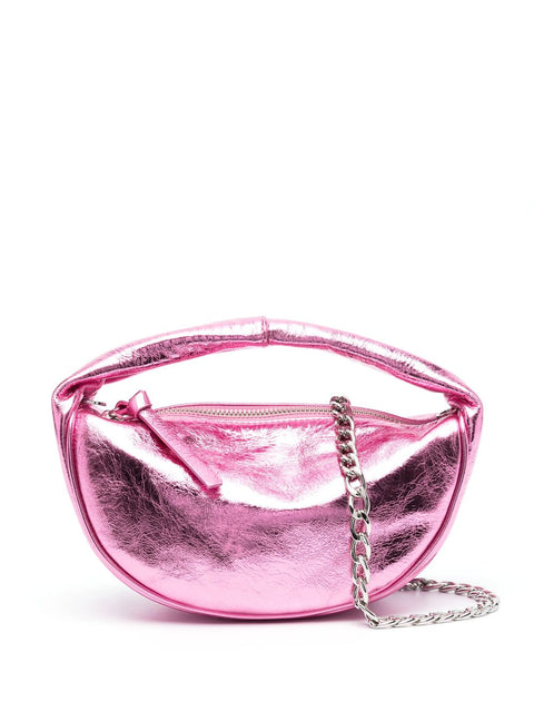 By Far By Far Metallic leather shoulder bag