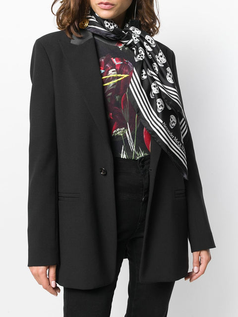 Alexander Mcqueen Alexander McQueen Scarfs Black