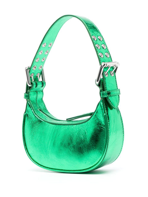 By Far By Far metallic-effect tote bag