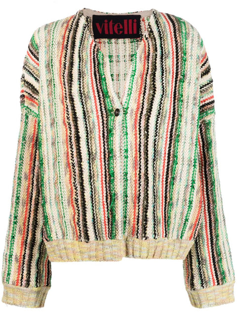 Vitelli Vitelli striped cardigan