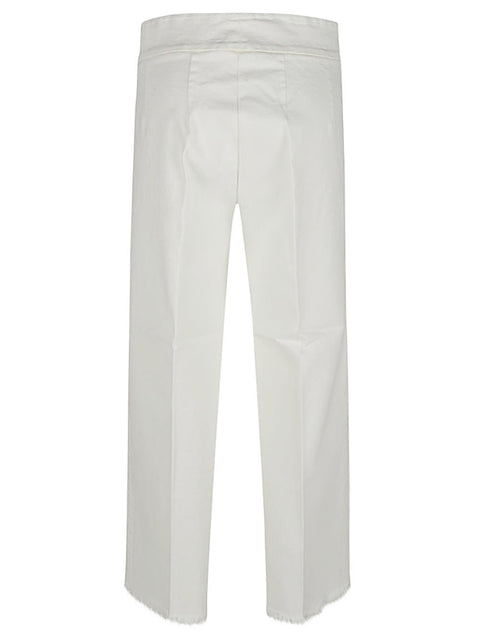 Avenue Montaigne AVENUE MONTAIGNE Trousers White