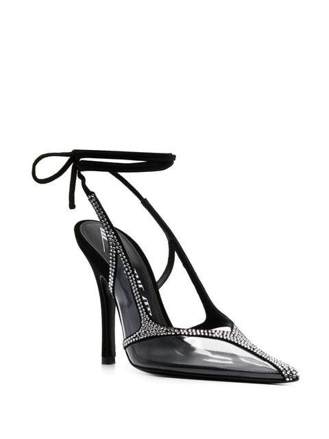 The Attico The Attico With Heel Silver