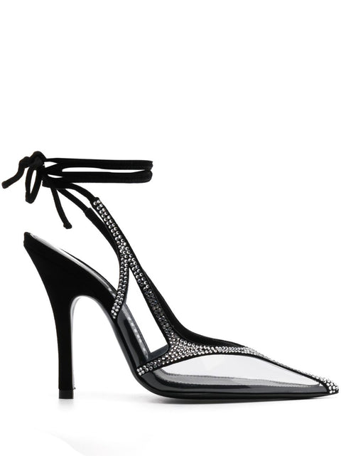 The Attico The Attico With Heel Silver