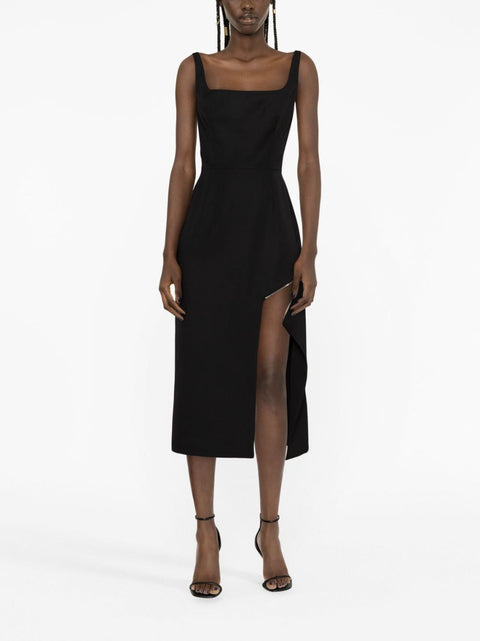 Alexander Mcqueen Alexander McQueen zip-embellished Midi Dress