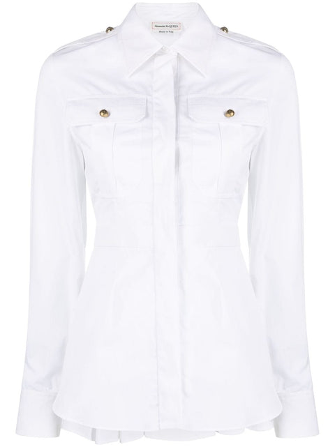 Alexander Mcqueen Alexander McQueen Pleated shirt