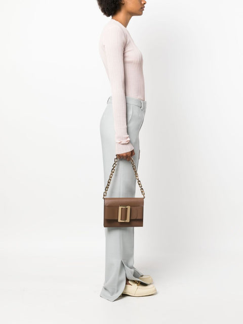 Boyy Boyy Buckle Travel Case Epsom Leather Handbag