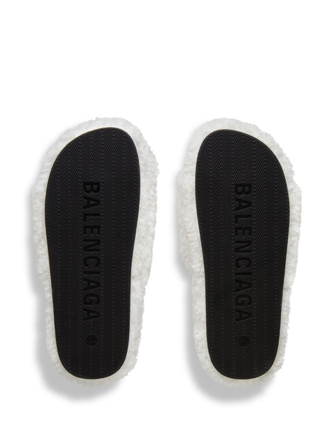 Balenciaga Balenciaga Furry Slides