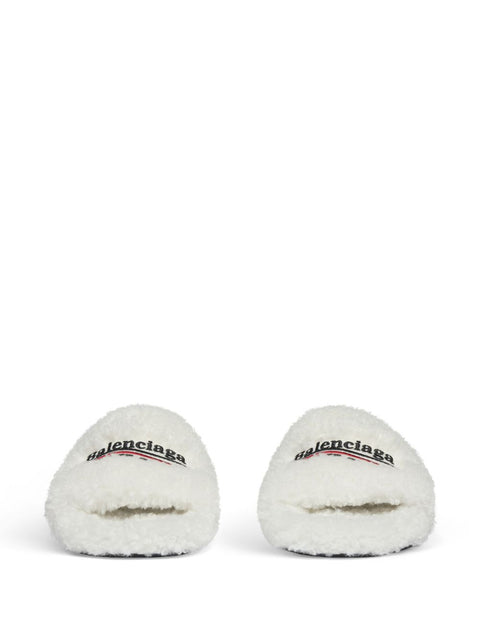 Balenciaga Balenciaga Furry Slides