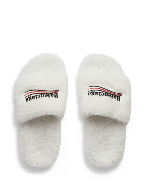 Balenciaga Balenciaga Furry Slides