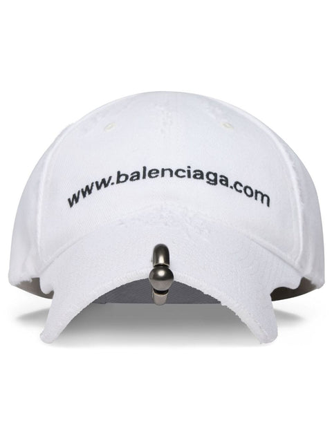 Balenciaga Balenciaga Embroidered-logo Six-panel Cap