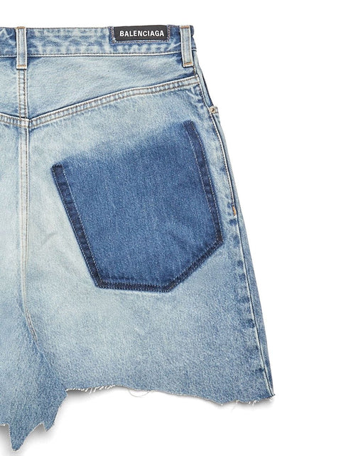 Balenciaga Balenciaga Denim mini skirt in organic cotton