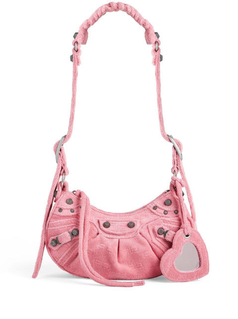 Balenciaga Balenciaga Le Cagole XS denim shoulder bag
