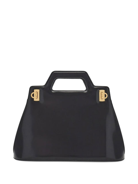 Ferragamo Ferragamo top-handle Leather Tote Bag