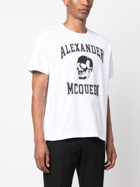 Alexander Mcqueen Alexander Mcqueen logo print cotton T-shirt