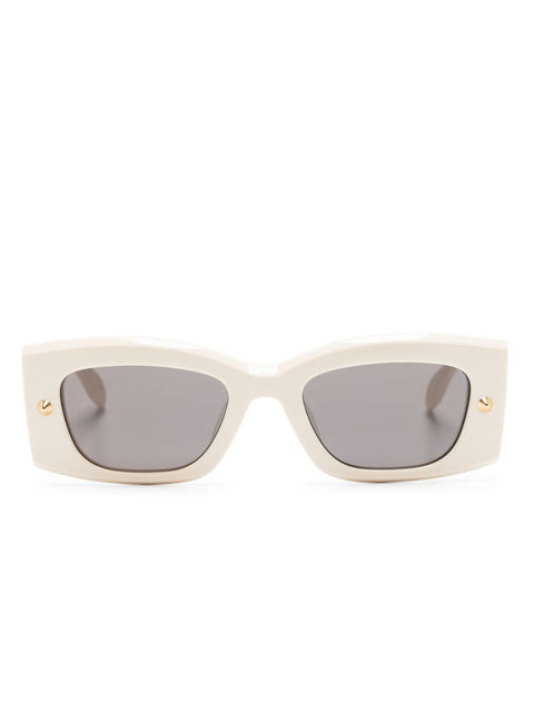 Alexander Mcqueen Alexander McQueen Sunglasses White