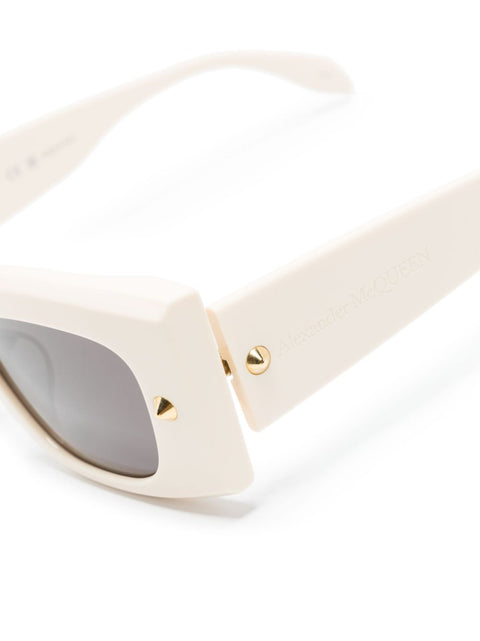 Alexander Mcqueen Alexander McQueen Sunglasses White