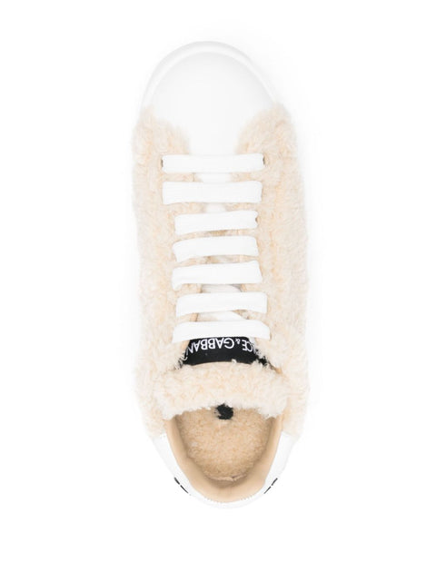 Dolce & Gabbana Dolce & Gabbana leather sneakers with embossed logo