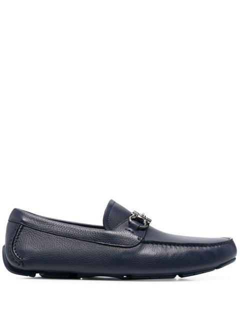 Ferragamo Ferragamo Gancini-buckle loafers