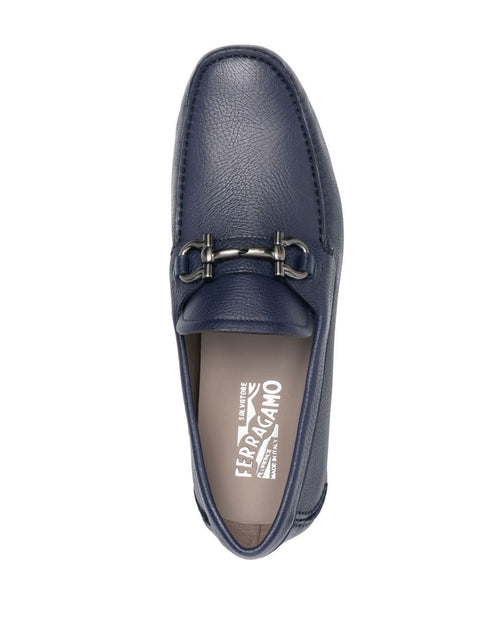 Ferragamo Ferragamo Gancini-buckle loafers