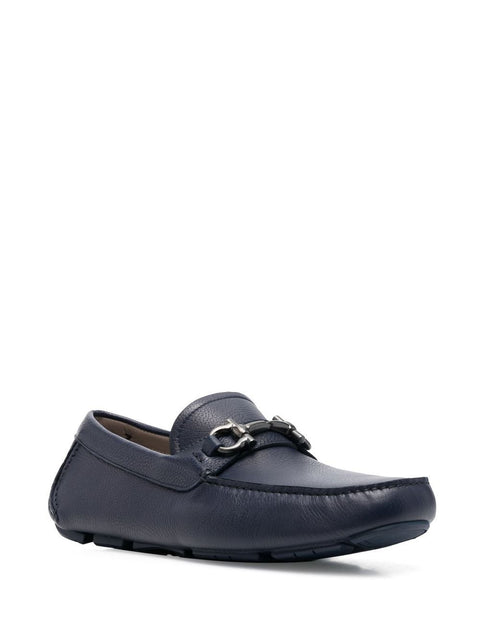 Ferragamo Ferragamo Gancini-buckle loafers