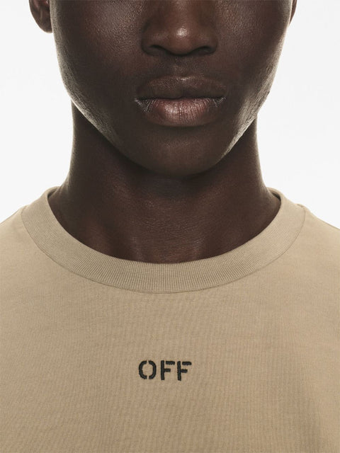 Off White Off White Logo cotton t-shirt