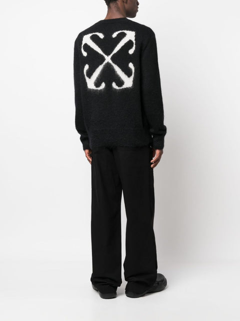 Off White Off White Arrow Crewneck Sweater