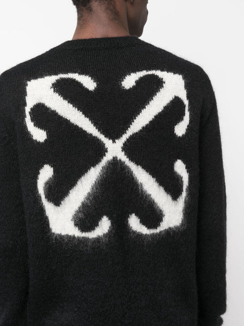 Off White Off White Arrow Crewneck Sweater