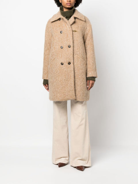Fay Fay Coats Camel