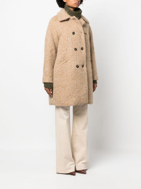 Fay Fay Coats Camel