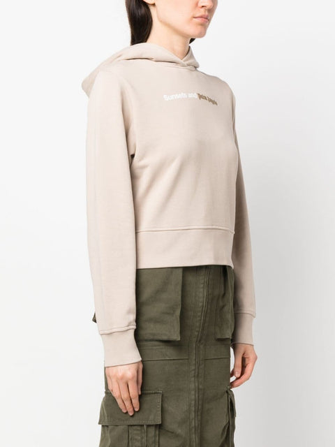 Palm Angels Palm Angels Sweaters Beige