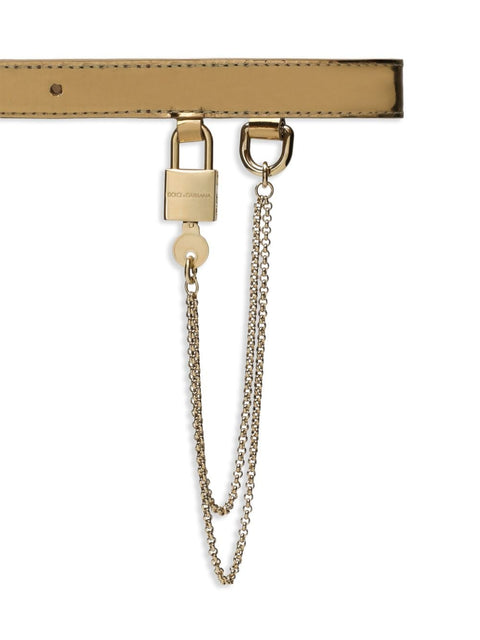 Dolce & Gabbana Dolce & Gabbana Belts Golden
