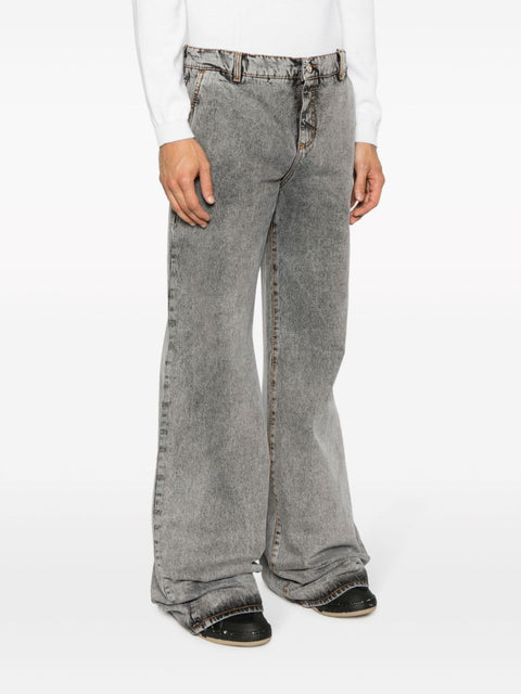 Etro Etro wide flared jeans