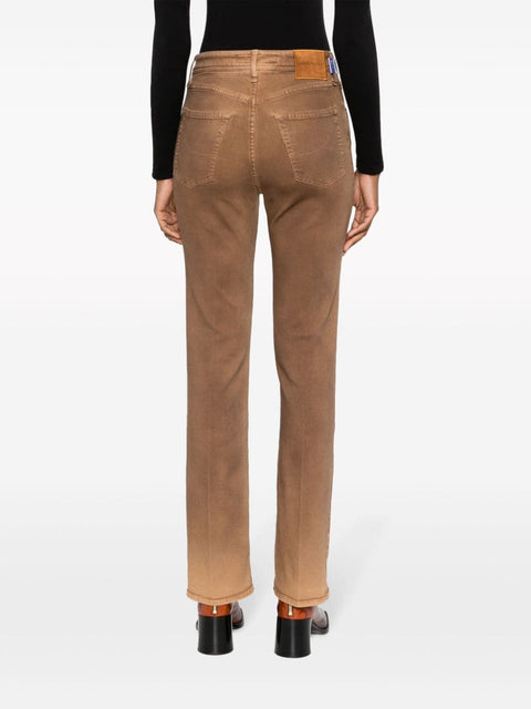Jacob Cohen Jacob Cohen mid-rise straight-leg jeans