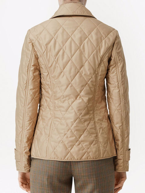 Burberry Burberry diamond-quilted jacket